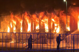 Lagerhallenbrand Traismauer