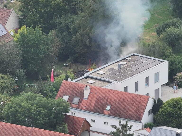 Mehr über den Artikel erfahren B3 Wohnhausbrand in Nußdorf ob der Traisen